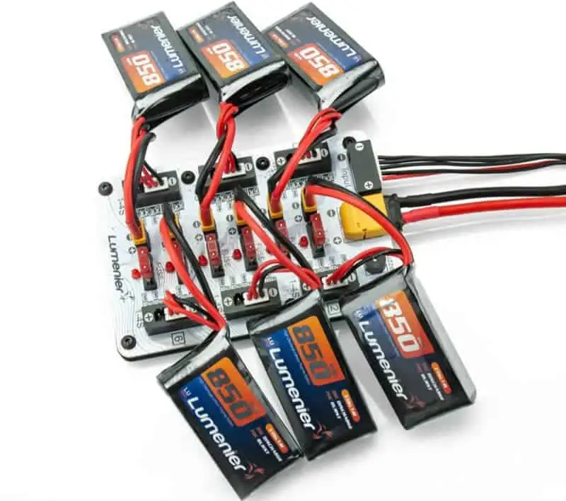 You need a lot of LiPo batteries.
