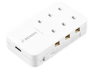 BetaFPV 6 Port 1S Charging Board allows you to charge up to 6 batteries parallelly.